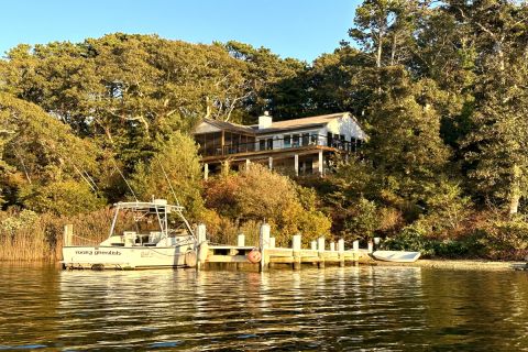 Owner Boat in Photo, not on the Dock during Rental Season