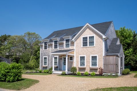 Entry Side of House and Parking